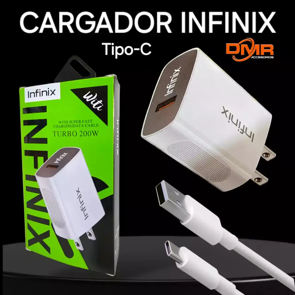 CARGADOR TIPO C 120W INFINIX