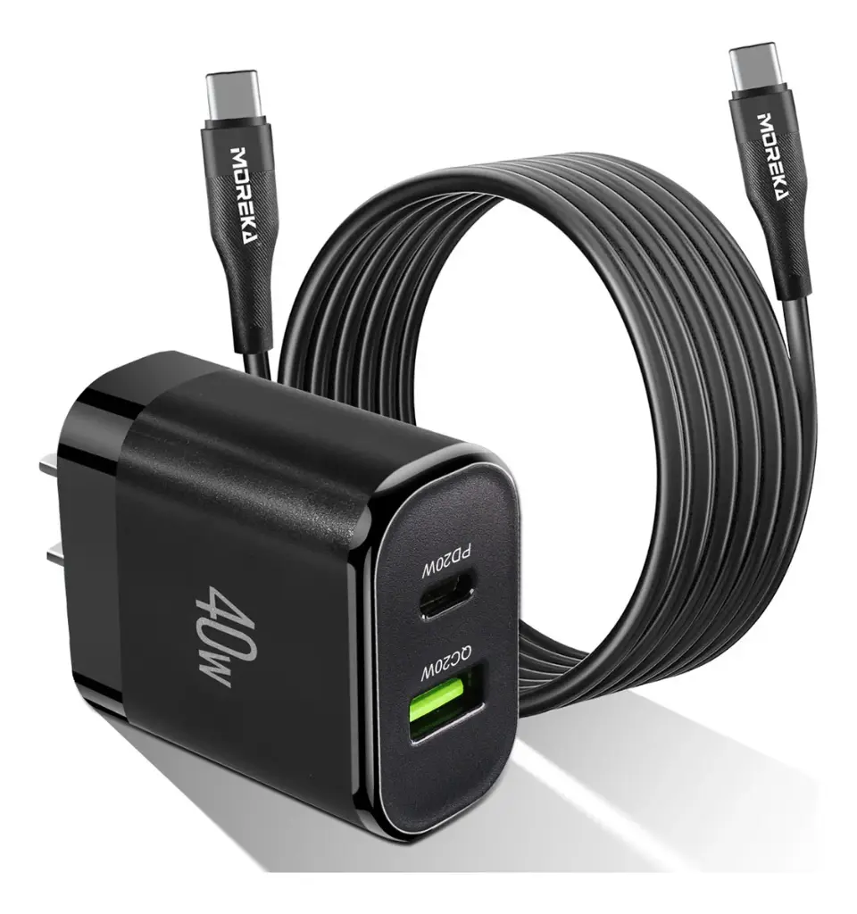 CARGADOR 2 EN 1 C A C 40W MC1 MC-PD08