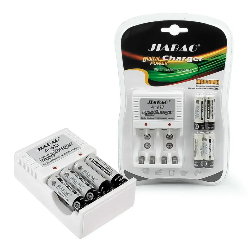CARGADOR DE PILAS CON PILAS AA SW-W26