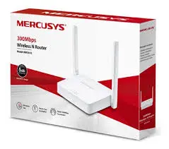 ROUTER MERCUSYS MW301R WIRELESS N 300MBPS 2ANTENAS