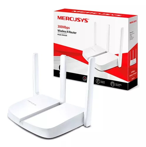 ROUTER MERCUSYS MW306R WIRELESS N 300MBPS Multi-Mode 3ANTENAS