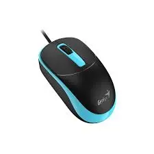 MOUSE GENIUS DX-123 USB-A Wired Black Blue