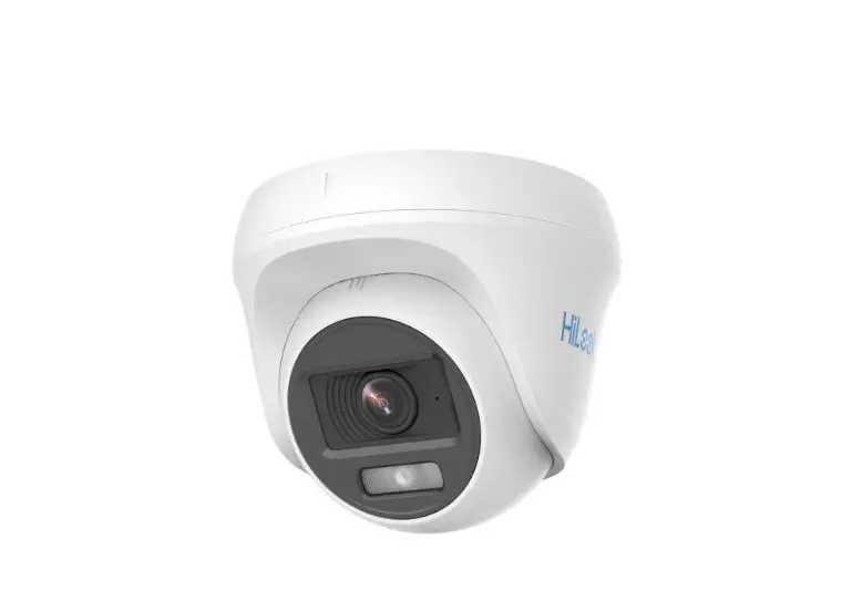 CÁMARA HILOOK FIJA TIPO DOMO CON AUDIO BIDIRECCIONAL DE 2 MP