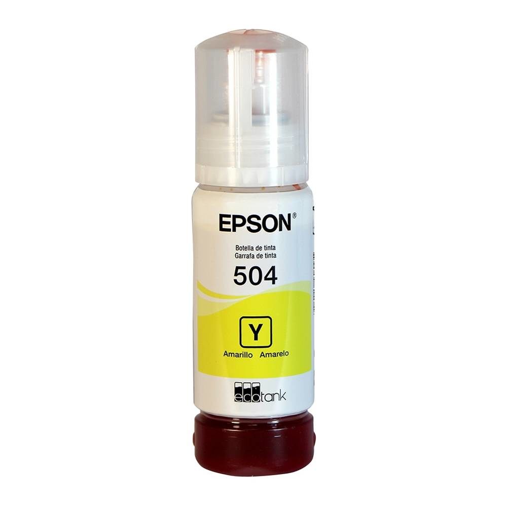 TINTA ORIGINAL EPSON 504 CYAN