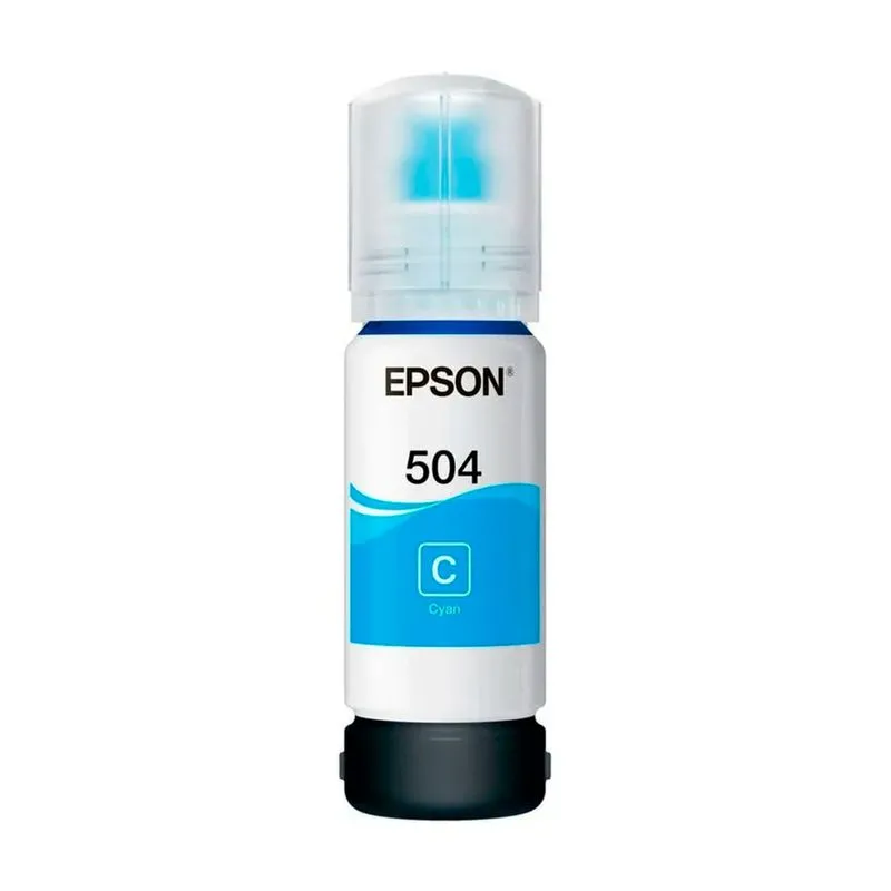 TINTA ORIGINAL EPSON 504 CYAN
