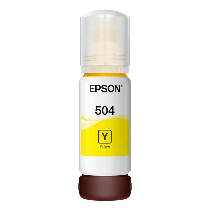 TINTA ORIGINAL EPSON 504 YELLOW