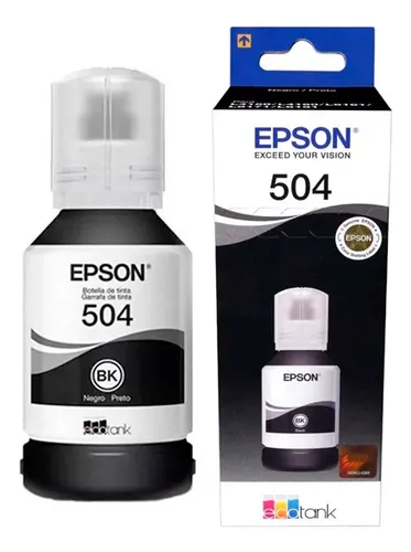 TINTA ORIGINAL EPSON 504 BLACK
