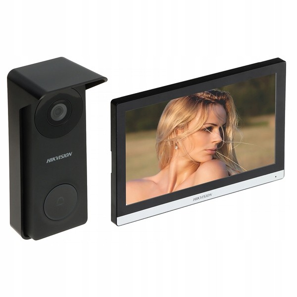 KIT DE VIDEOPORTERO HYBRIDO HIKVISION CON VIDEO DS-KIS313-P