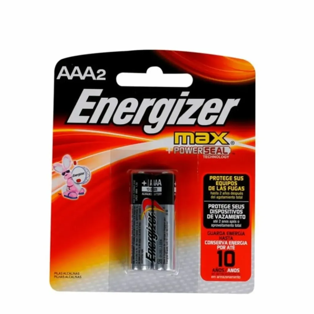 PILA ENERGIZER ALC AAA X2