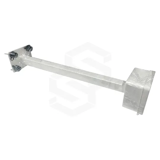 SOPORTE RECTO REAJUSTABLE 1MT CAJA FIJA