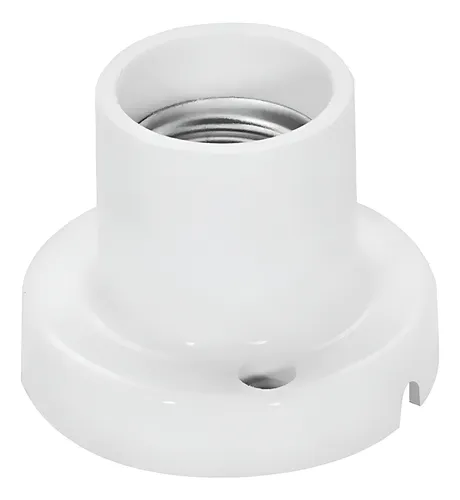 PORTA LAMPARA E27 250V 4A BLANCO