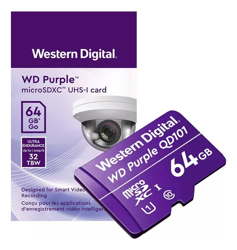 MICRO SD 64GB WD PURPLE