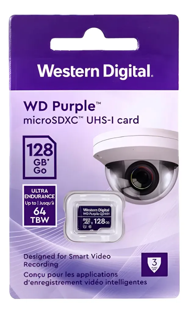 MICRO SD 128GB WD PURPLE