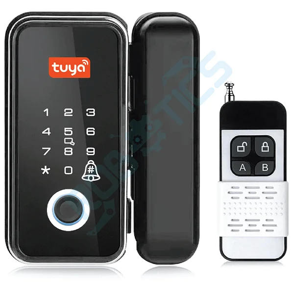 CERRADURA INTELIGENTE PARA PUERTA DE VIDRIO BLUETOOTH TUYA GL-B2