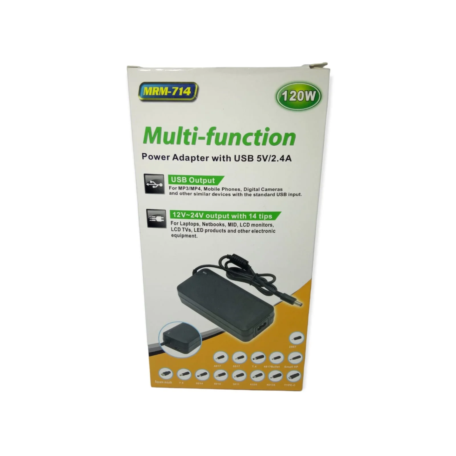 CARGADOR PORTATIL UNIVERSAL MRM-714 120W