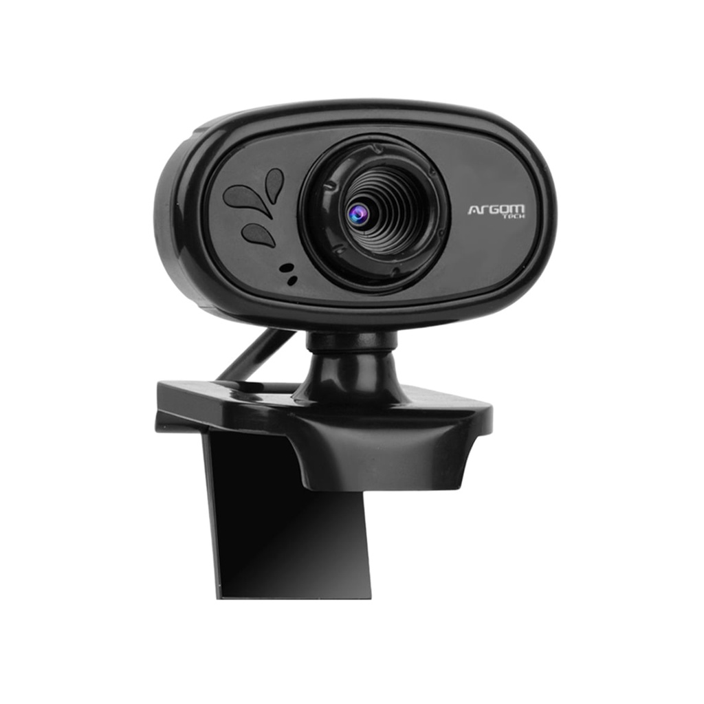WEB CAM ARGOM ARG-WC-9120BK 720P MICROFONO USB 2.0 NEGRO