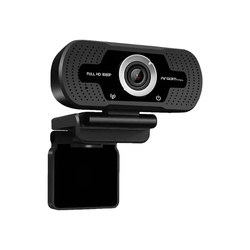 WEB CAM ARGOM ARG-WC-9140BK 1080P MICROFONO USB 2.0 NEGRO