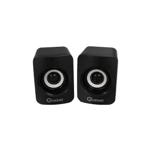 PARLANTE QUASAD QS-616 USB MULTIMEDIA NEGRO