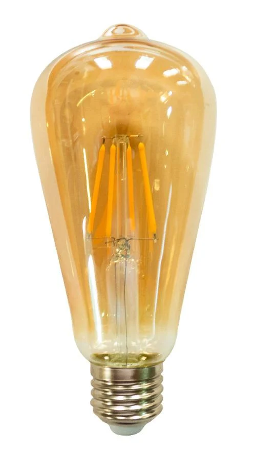 FOCO LED DECORATIVO VINTAGE 4W E27 110V AMBAR