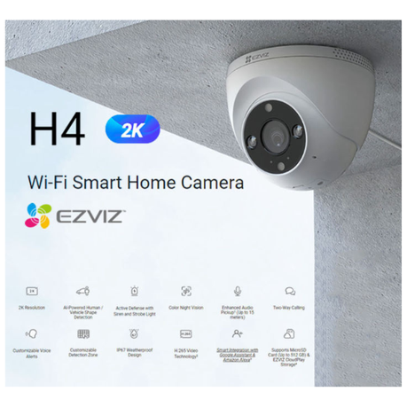 CAMARA EZVIZ H4 2K IP67