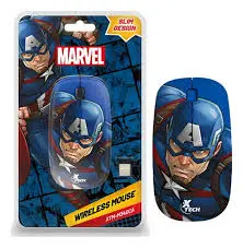 Mouse Xtech Marvel Captain America Wireless 1600d X TMM340CA