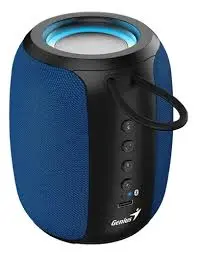 BOCINA PORTATIL INALAMBRICA GENIUS SP-915BT AZUL 5W RMS RGB