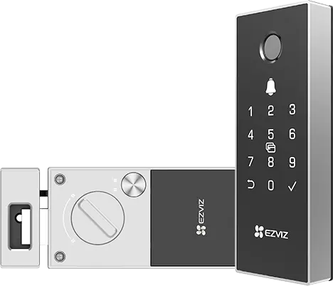 CERROJO INTELIGENTE EZVIZ WIFI 2.4 GHZ , DESBLOQUEO REMOTO / CLAVE