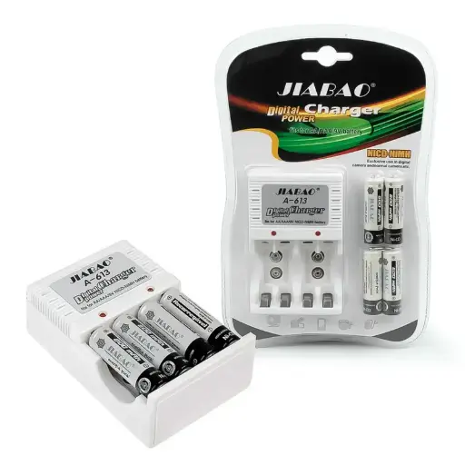 CARGADOR DE PILAS CON PILAS AA SW-W26