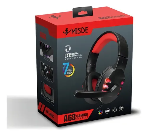 AUDIFONO DE CASCO A68 GAMING