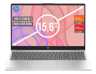 NOT. HP 15-ef2512la AMD Ryzen 7 7730U 16GB 512GB M.2 15.6inch Windows 11 Pro