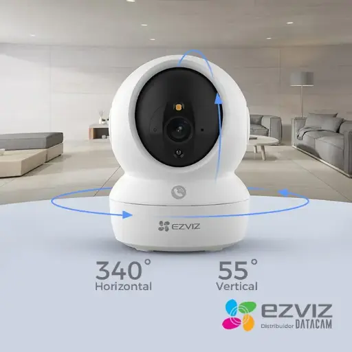Cámara Ezviz H6C PRO 2K Interior Color Night 360