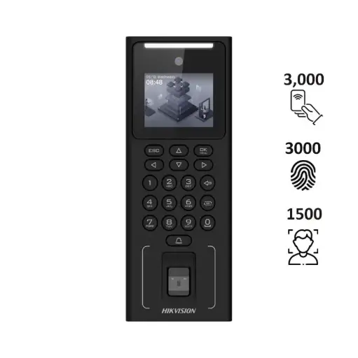 Control de acceso frontal Hikvision DS-K1T321EFWX-B